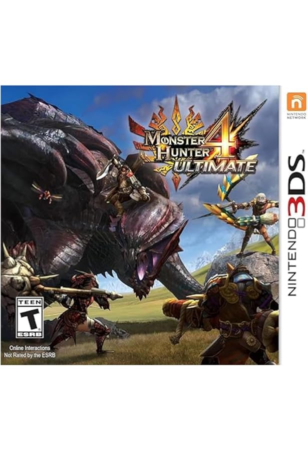 新品 未使用 3DS MONSTER HUNTER 4 ULTIMATE 北米版 Amazon.com: New Nintendo 3DS XL Monster Hunter 4 Ultimate Edition